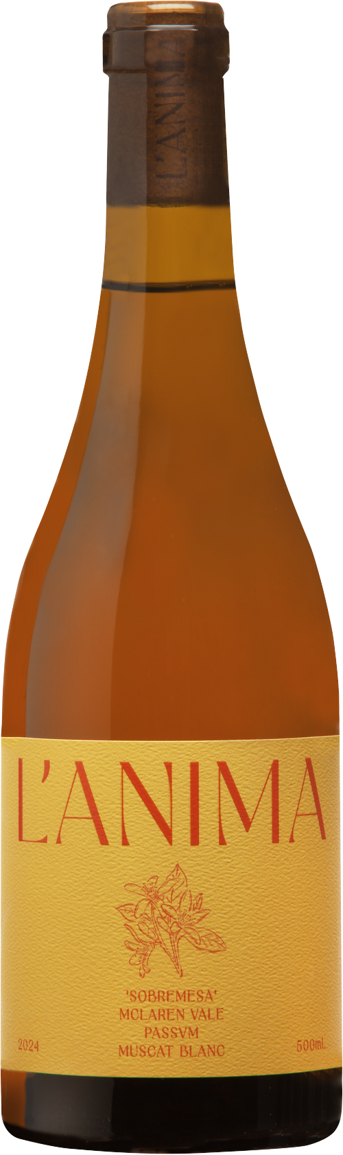 L'Anima Wines Sobremesa Passum Muscat Blanc   2024 McLaren Vale — Mclaren Vale